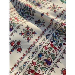 Favor Kumaş Osmanlı Motif Desenli Dijital Baskılı Kumaş Fvr- 1570