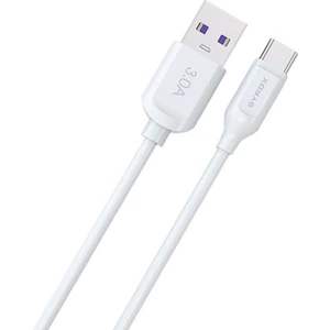Type-C USB Girişli Telefon ve Tabletler Için Uyumlu 18W 3.0A Hızlı Şarj ve Data Kablosu - Syrox C110