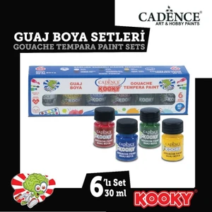 Kooky Guaj Boya 30ML 6 Lı Set