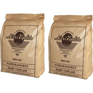 Nuri Toplar 2 x 250 gr Günlük Taze Çekim Türk Kahvesi 500 gr