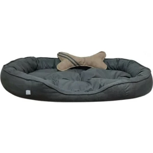  Patili Evler Kemik Yastıklı Büyük Boy Köpek Yatağı 80 x 110 cm - Kozmik Gri