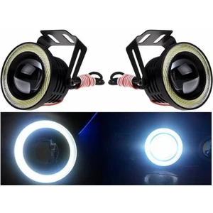 76 mm Encıllı Mercekli Beyaz LED  Sis Lambası
