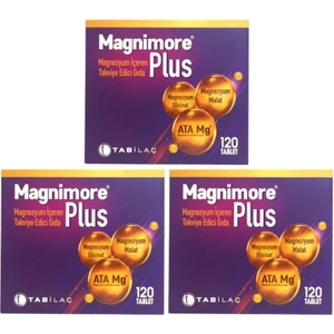 Tab İlaç Tab Magnimore Plus 120 Tablet x 3 Adet