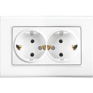 By  Panasonic Rollina/linnera Ikili Topraklı Priz Beyaz