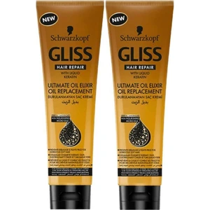 Durulanmayan Saç Kremi Ultimate Oil Elixir 250ML x 2 Adet