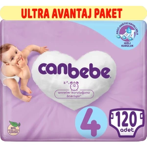 Bebek Bezi Ultra Avantaj Paketi 4 Beden 120' li