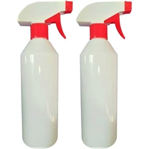 Kulsan 2 Adet 500 Ml Püskürtücü Temizlik Çiçek Sulama Berber Haşere Sprey Şişe Fısfıs