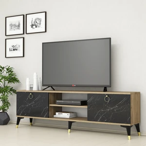 Mobilya 160 cm Tv Ünitesi Çam-Mermer Desen