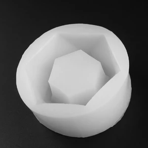 Altıgen Saksı Kalıbı - 8.5x7.3cm -Kod:978