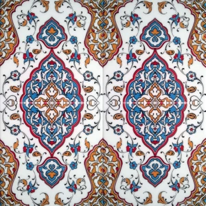 Kütahya Hedef Çini AC39 20 x 20 Dekoratif Çini