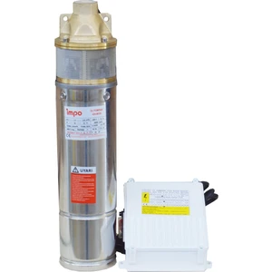 Impo 4SKM100 1 Hp 4" Kablolu Panolu Fişli Sürtme Fanlı Ithal Dalgıç Elektropomp