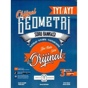 Orijinal Yayınları  TYT-AYT Geometri Soru Bankası