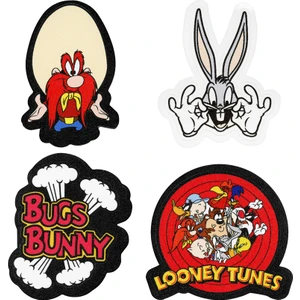 Buggs Bunny Ve Yosemite Sam Özel Kesim Sticker Seti