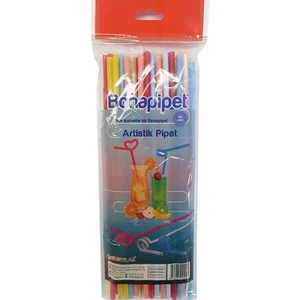 Bona Pipet Bonapipet Körüklü Pipet Karışık Renkli 50'li