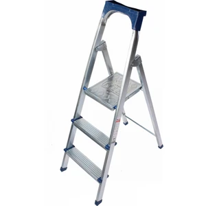 Rita Galvanizli Katlanabilir Profil Merdiven 2+1 Basamaklı
