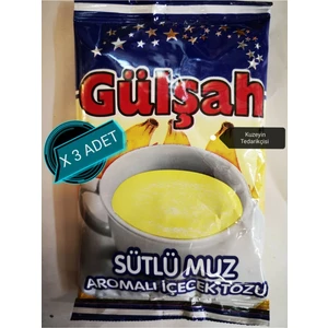 Sütlü Muz AromalıIçecek Tozu 250 gr  3'lü