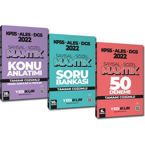 Yediiklim Yayınları KPSS ALES Sayısal Sözel Mantık Konu - Soru ve Deneme Seti