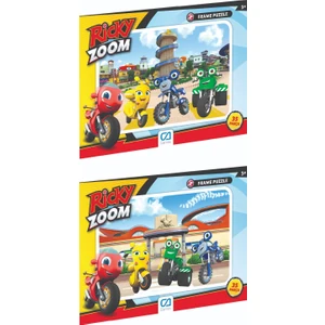 Ca Games Ricky Zoom Frame Puzzle 35 Parça Set