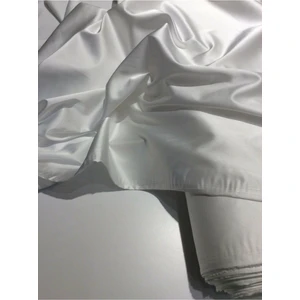 Likra Saten Kumas ( Kırık Beyaz)