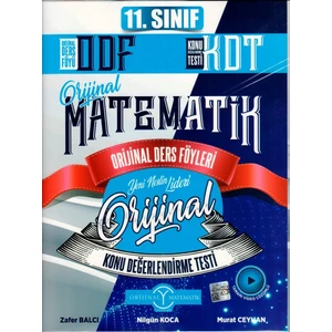 Orijinal Yayınları  11. Sınıf Matematik ODF KDT Seti