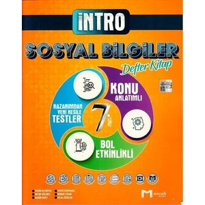 Mozaik Yayınları 7. Sınıf Sosyal Bilgiler Defter Kitap