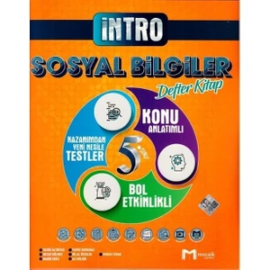 Mozaik Yayınları Yayınları 5. Sınıf Sosyal Bilgiler Intro Defter Kitap