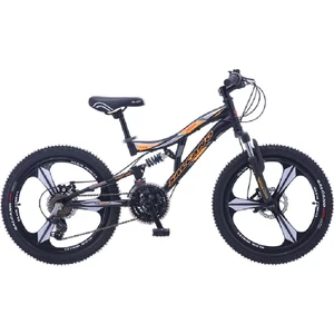 Nova 20 Monoblok Wheel Çift Amortisor Mat Siyah Turuncu