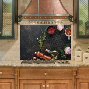 Sticker Art Mutfak Duvar Tezgah Arası Ocak Arkası Sticker Kaplama Izgara Siyah