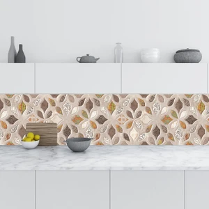 Sticker Art Mutfak Tezgah Arası Folyo Fayans Kaplama Folyosu Rustik Duvar Karo 60 x 100  cm