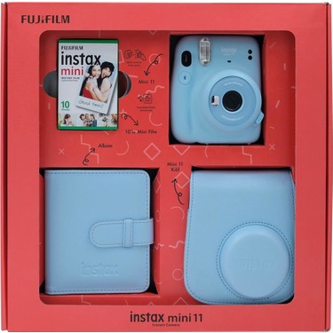 Fujifilm Instax Mini 11 Kare Albümlü Mavi Box Fiyatı