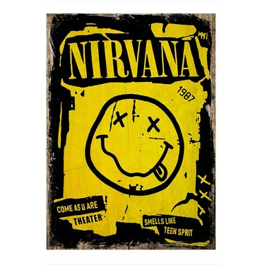 Tablomega Nirvana Art Mdf Poster Fiyati Taksit Secenekleri