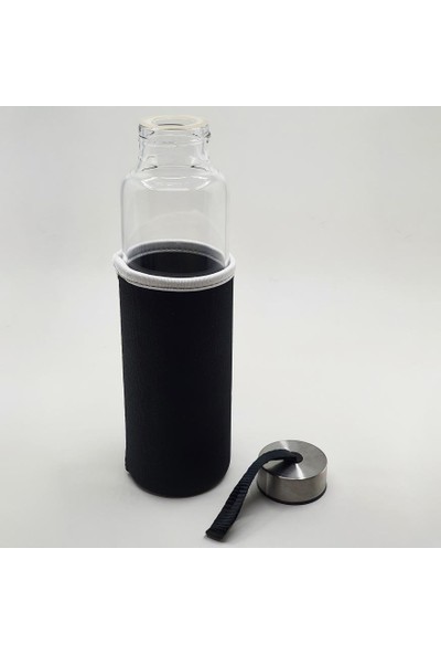 My Bottle Cam Su Şişesi Siyah 470 ml