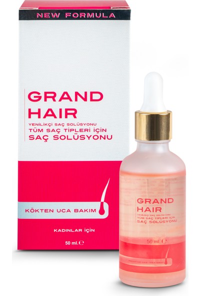Grand Grandhaır Kadın Saç Solüsyonu+ Saç Dökülmelerine Karşı Etkili Şampuan