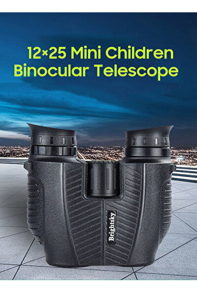 Bright 12 × 25 Dürbün Teleskop Mini Çocuk Dürbün Yüksek Çözünürlüklü (Yurt Dışından)