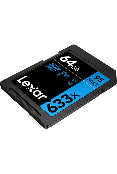 Lexar 64 GB 633X U3 V30 4K UHD Sd Hafıza Kartı