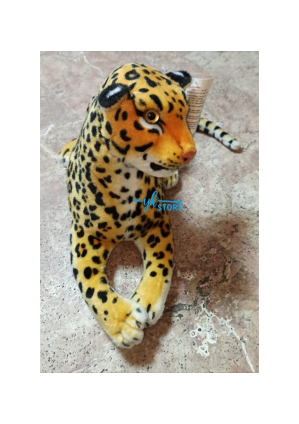 Yk Store Sesli Peluş Vahşi Leopar Büyük Boy 50 cm