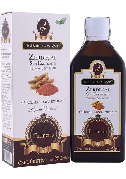 Zerdeçal Sıvı Ekstraktı 250 ml