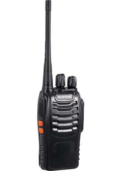 BF-88E Uhf 16 Kanal PMR 2 Adet Fm Alıcı Verici - Siyah (Yurt Dışından)