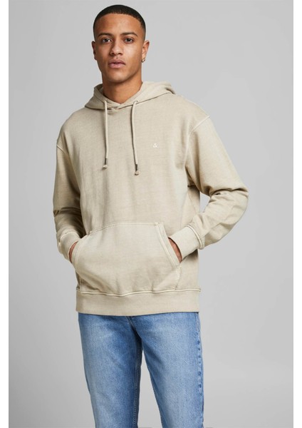 Erkek Eskitme Kapüşonlu Sweatshirt - 12174457 indirimleri