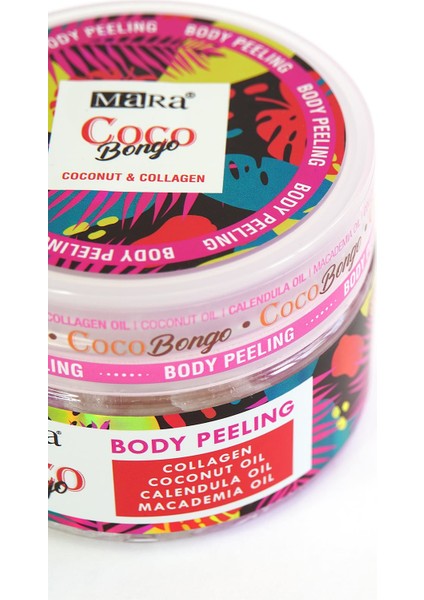 Coco Bongo Değerli Yağlar Içeren Hindistan Cevizi Vücut Peeling 300GR