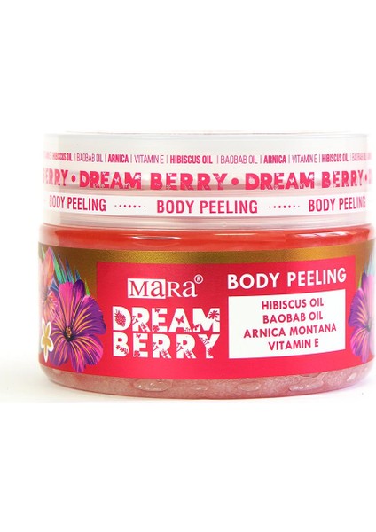 Dreamberry Değerli Yağlar Içeren Çilek Vücut Peeling 300GR