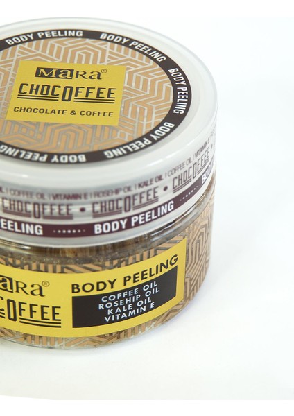 Chocoffee Değerli Yağlar Içerek Çikolata Kahve Vücut Peeling 300GR