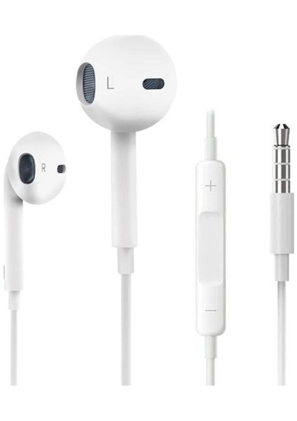 Apple Uyumlu 3.5 mm Jaklı Kulaklık Jaklı Eearpods Kulakiçi Kulaklık Syrox