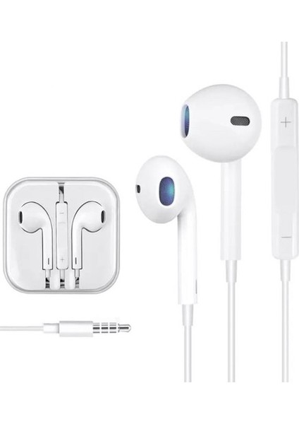 Alcatel A3 Kulaklık Mikrofonlu Kulak Içi Stereo 3.5mm Jaklı Kablolu