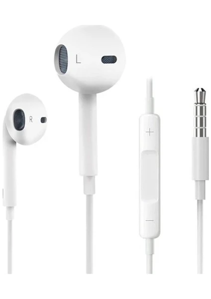 General Mobile Gm 9 uyumlu Mikrofonlu Kulaklık Baslı Tizli Kulakiçi Mp3 Kulaklık 3.5mm Stereo Jaklı