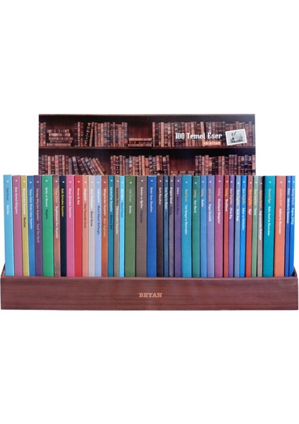 Lise 100 Temel Eser (Kutulu 40 Kitap Takım)