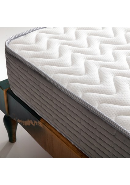Netron 70 x 170 Cm. Ultra Lüx Cotton Tek Kişilik Yaylı Yatak