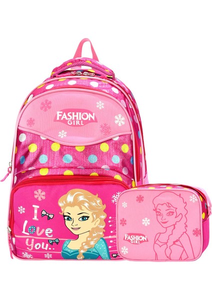 Frozen Ilkokul Beslenmeli Su Geçirmez Okul Çantası