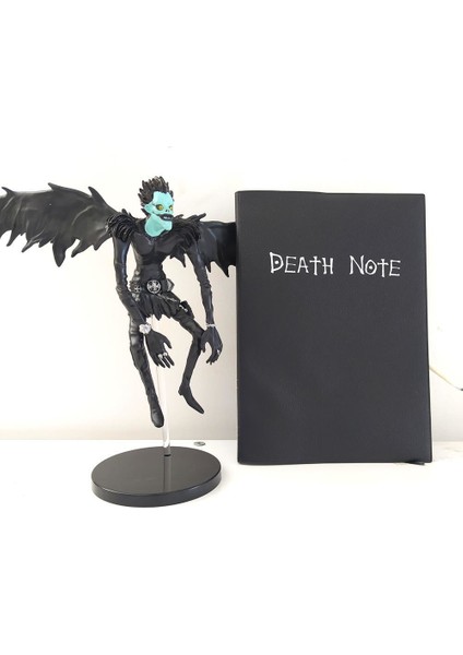 Death Note Ryuk Figür Ölüm Meleği Biblo & Death Note Ryuk Ölüm Figür Defter & Tüy Kalem