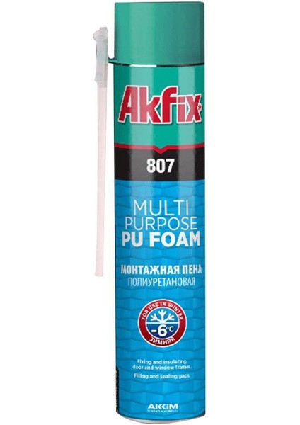 807 Çok Amaçlı Profesyonel Pu Köpük Pipetli 850 gr